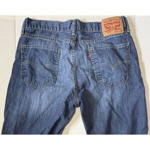 LEVI STRAUSS 514 - Men's Straight Fit Blue Denim Jeans - Size 34x30